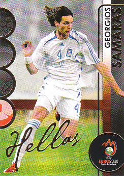 Georgios Samaras Greece Panini Euro 2008 Card Collection #77